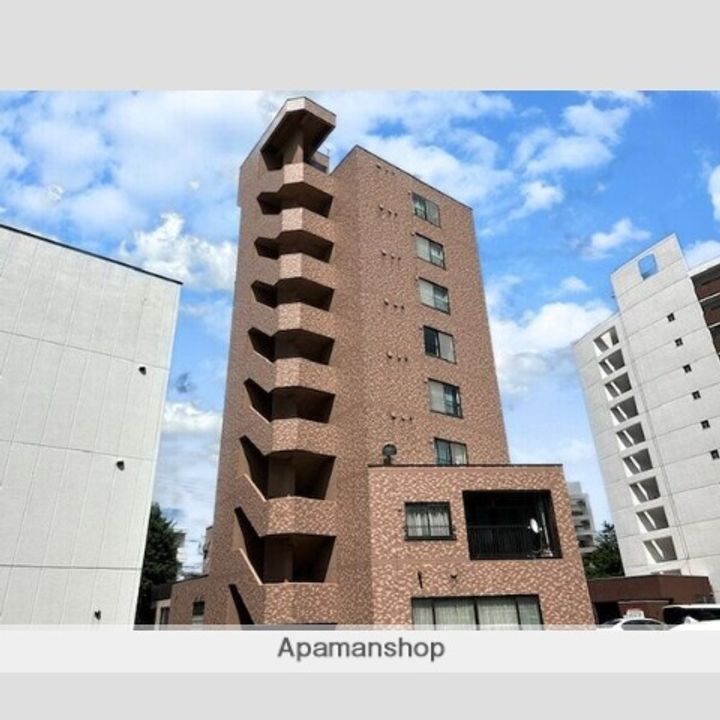 北海道札幌市北区北三十四条西6丁目の賃貸マンションの外観