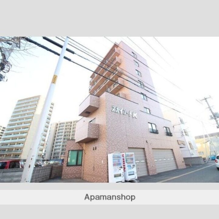 北海道札幌市北区北三十四条西6丁目の賃貸マンションの外観