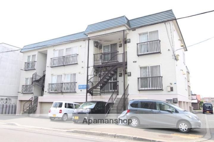 北海道札幌市北区新琴似八条7丁目の賃貸アパートの外観