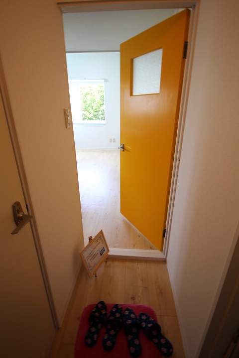 パレス麻生A201の玄関