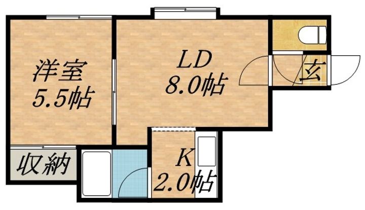 レスポール205の間取り