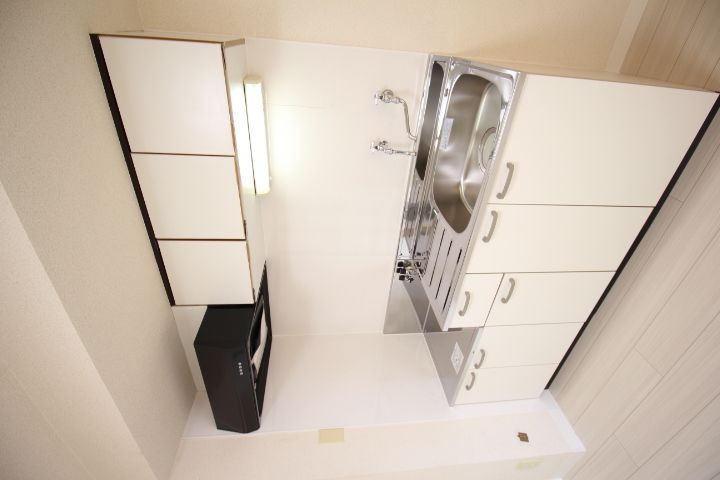 北海道札幌市北区北二十条西2丁目の賃貸マンションのキッチン