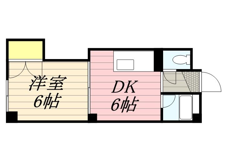 北海道札幌市北区北二十条西2丁目の賃貸マンションの間取り