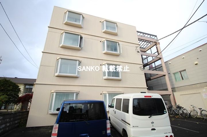 北海道札幌市北区北二十条西2丁目の賃貸マンションの外観