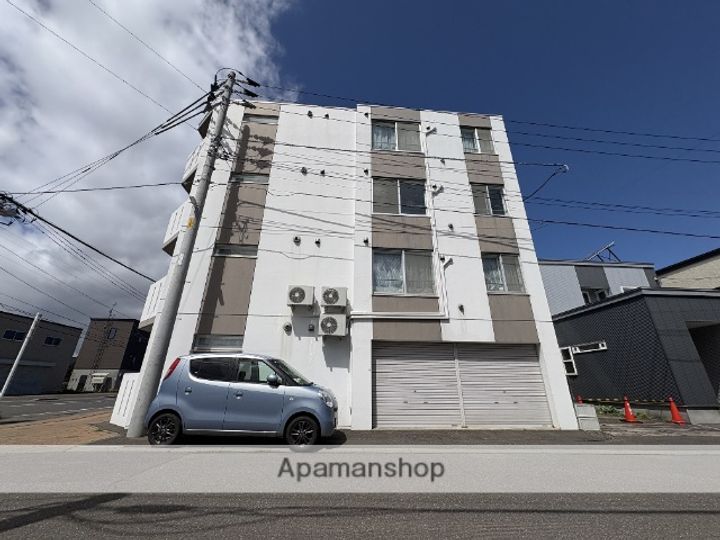 北海道札幌市北区北三十八条西2丁目の賃貸マンションの外観