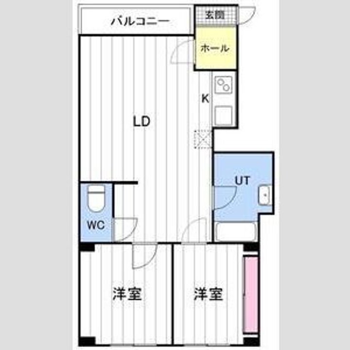 シティプラザ元町402の間取り