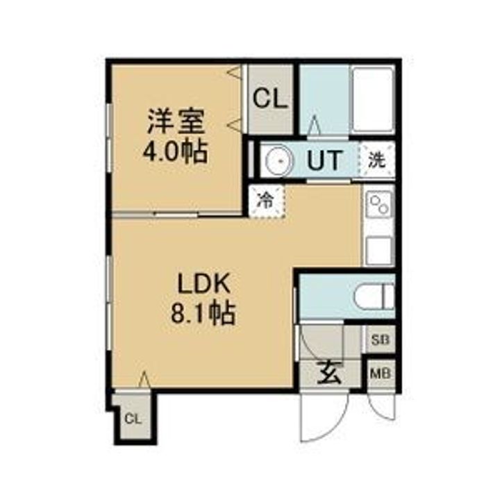 REN FAULT豊平の間取り