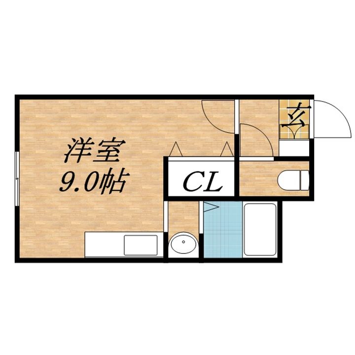 ソシアルトミイNO.7303の間取り