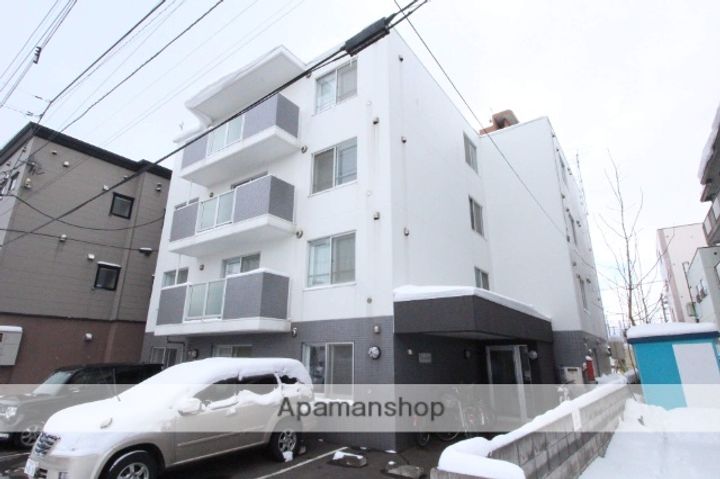北海道札幌市東区北三十五条東1丁目の賃貸マンションの外観