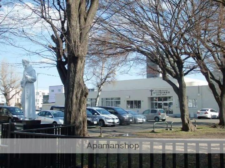 北海道札幌市東区北十一条東3丁目の賃貸アパートの周辺