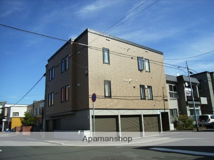 北海道札幌市西区二十四軒三条2丁目の賃貸アパートの外観