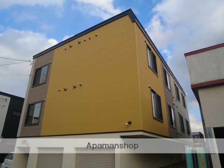 北海道札幌市西区発寒三条4丁目の賃貸アパートの外観