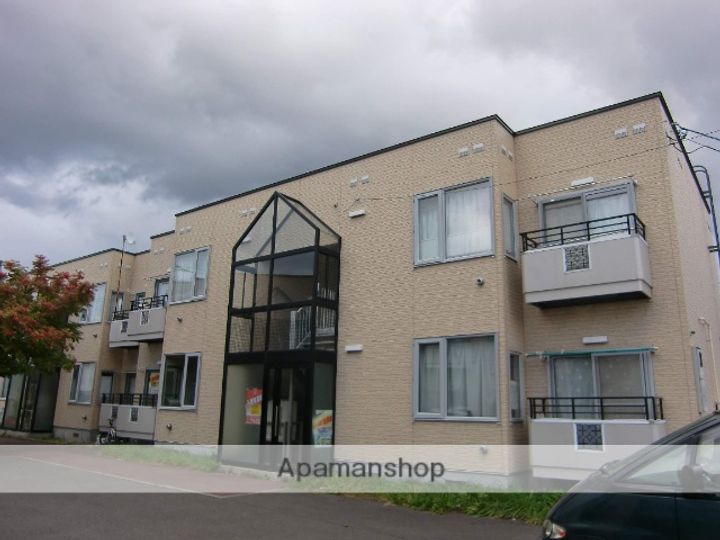 北海道札幌市東区北五十一条東7丁目の賃貸アパートの外観