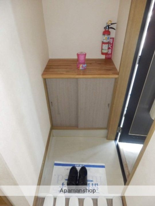 ルミエール篠路の玄関