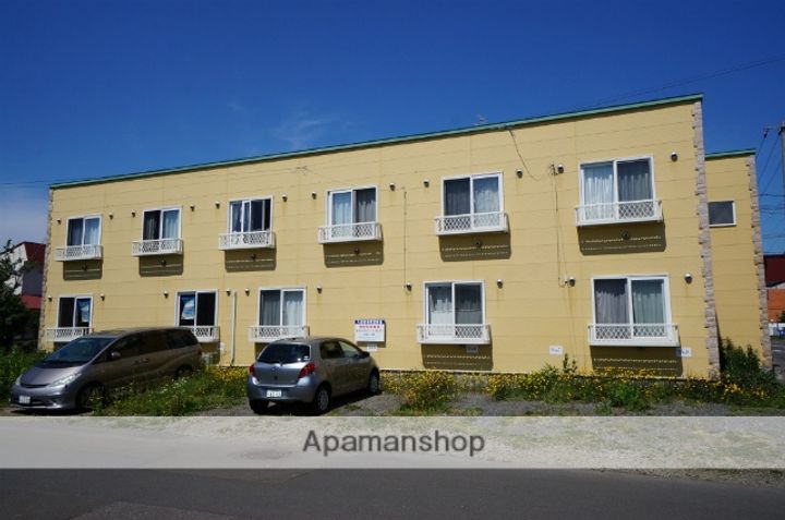 北海道石狩市花川南三条4丁目の賃貸アパートの外観