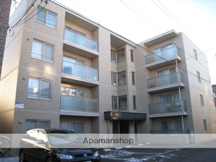 北海道札幌市西区西野二条3丁目の賃貸マンションの外観