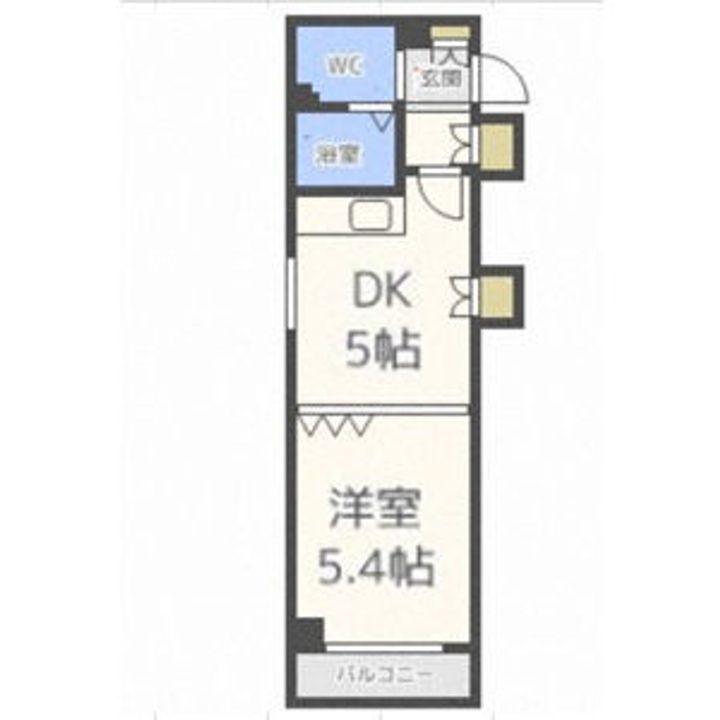 メープル北円山の間取り
