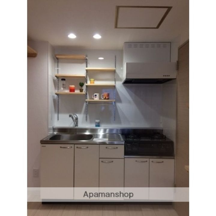 北海道札幌市東区北四十条東16丁目の賃貸マンションのキッチン