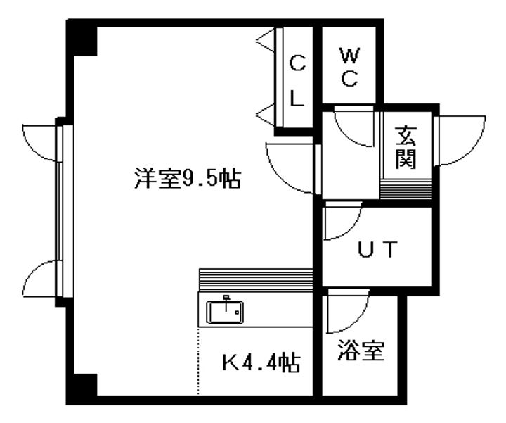 ベンビル402の間取り