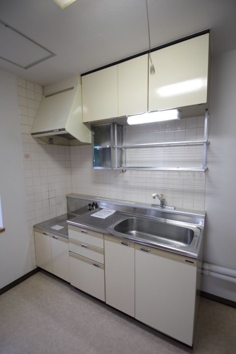北海道札幌市東区北三十七条東14丁目の賃貸アパートのキッチン