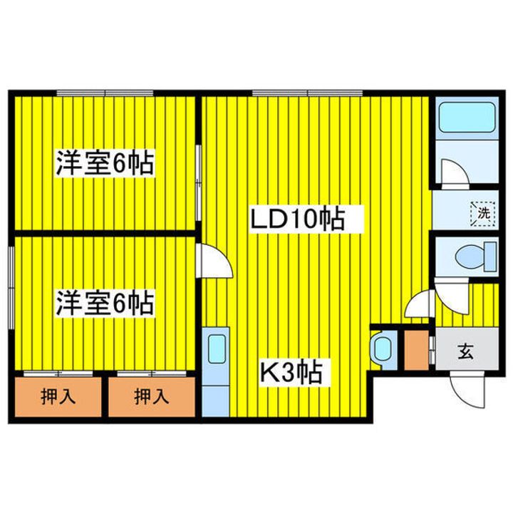 グラシア25106の間取り