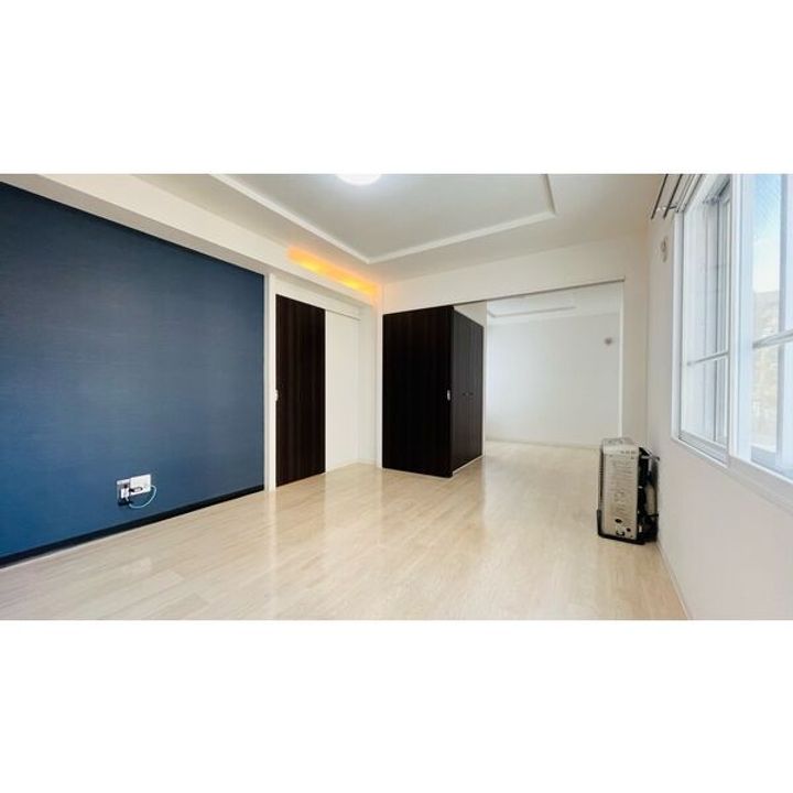 ラフォルテ桑園の居間