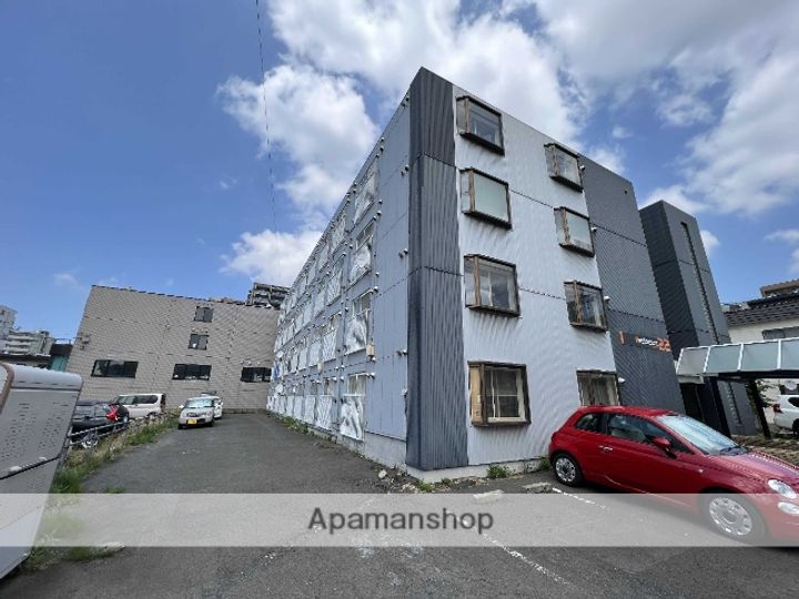 北海道札幌市北区北二十二条西5丁目の賃貸マンションの外観