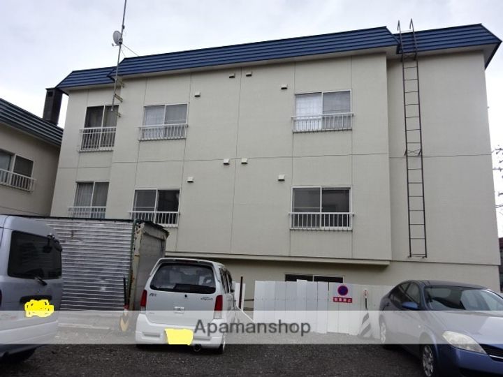 北海道札幌市北区北三十七条西6丁目の賃貸アパートの外観