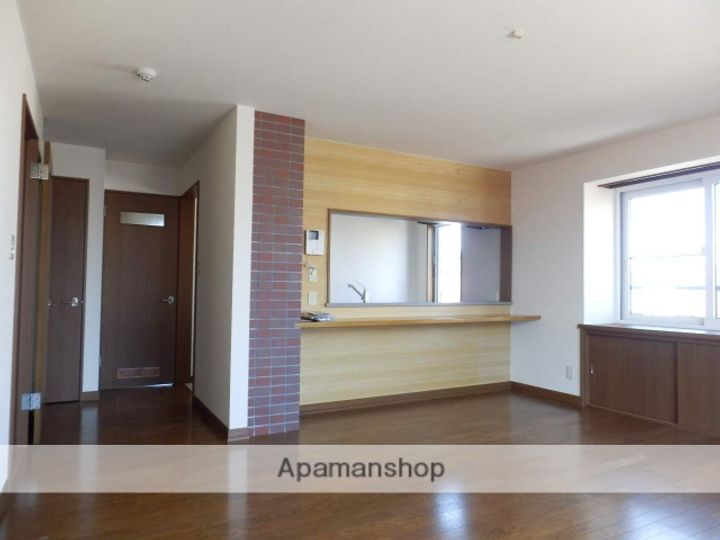 北海道札幌市北区新川三条15丁目の賃貸アパートの居間