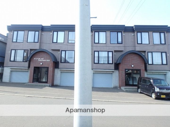 北海道札幌市北区新川三条15丁目の賃貸アパートの外観