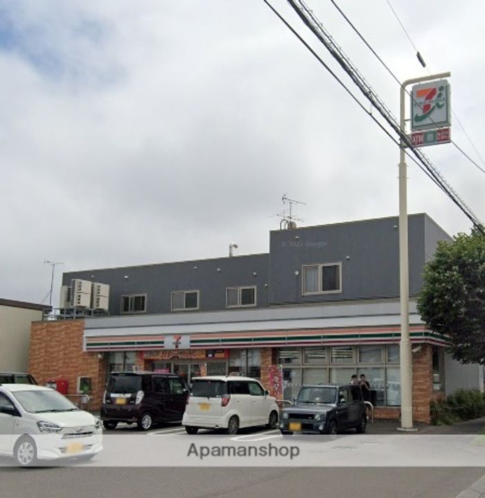 北海道札幌市北区新川三条15丁目の賃貸アパートの周辺