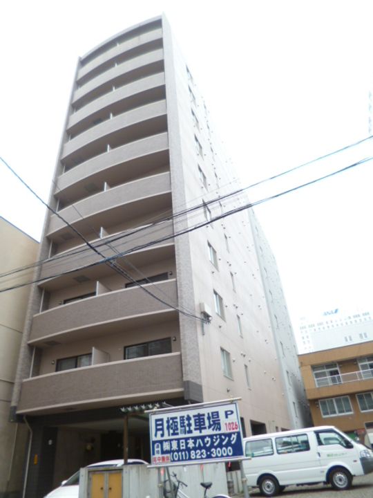 北海道札幌市中央区北三条東2丁目の賃貸マンションの外観