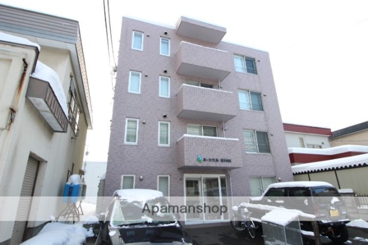 北海道札幌市北区北三十六条西10丁目の賃貸マンションの外観
