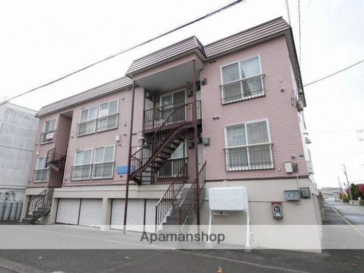 北海道札幌市北区新琴似八条7丁目の賃貸アパートの外観