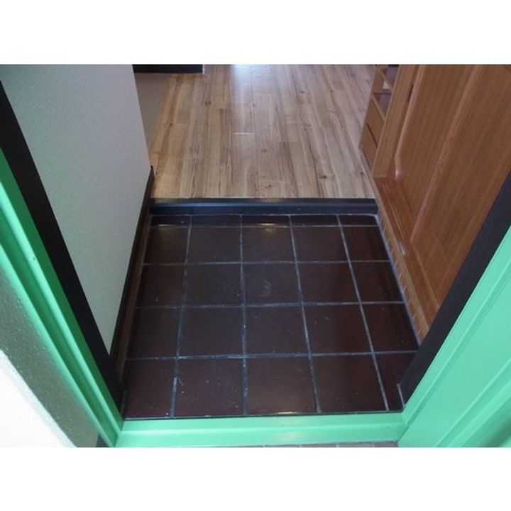 佐渡伏古マンション204の玄関