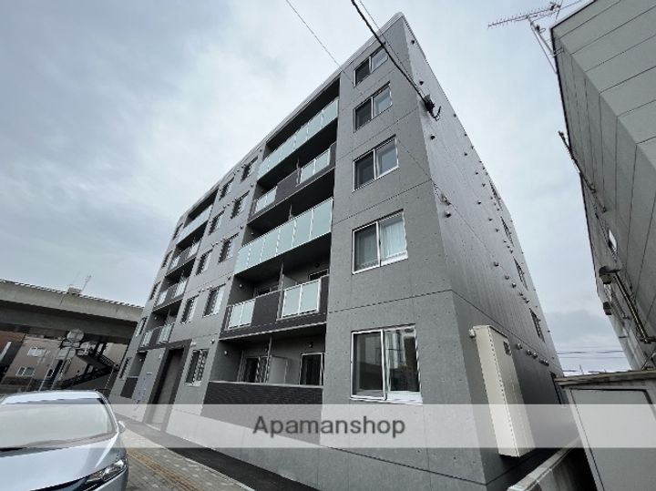 北海道札幌市白石区平和通2丁目北の賃貸マンションの外観