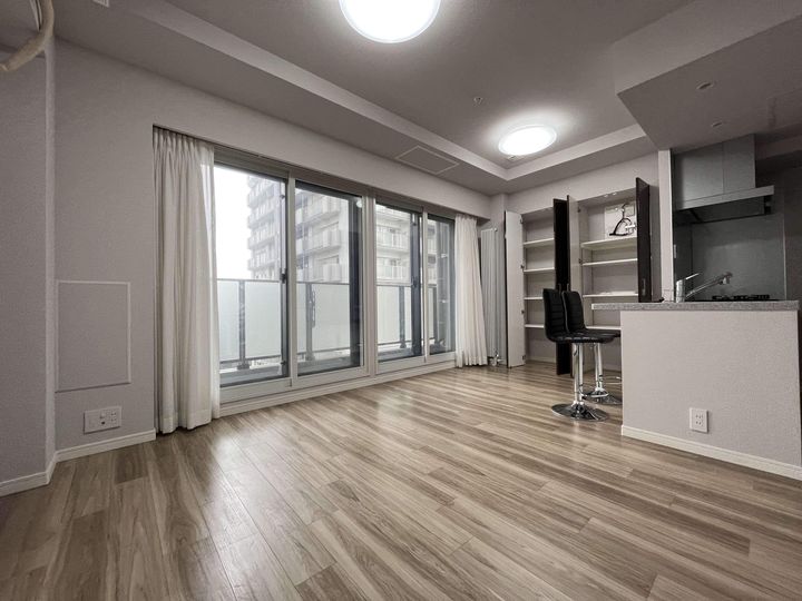 シティタワー札幌の居間