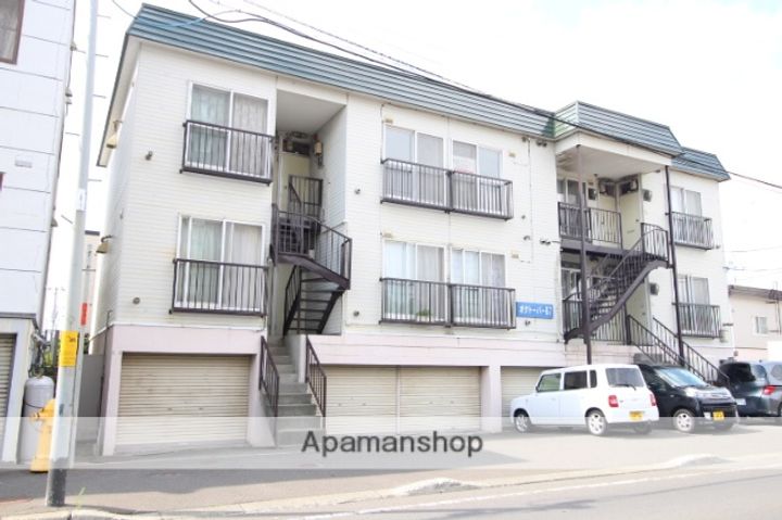 北海道札幌市北区新琴似八条7丁目の賃貸アパートの外観