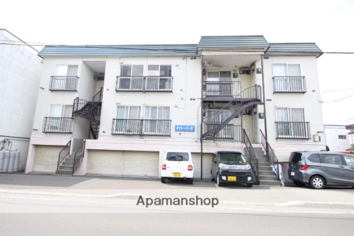 北海道札幌市北区新琴似八条7丁目の賃貸アパートの外観