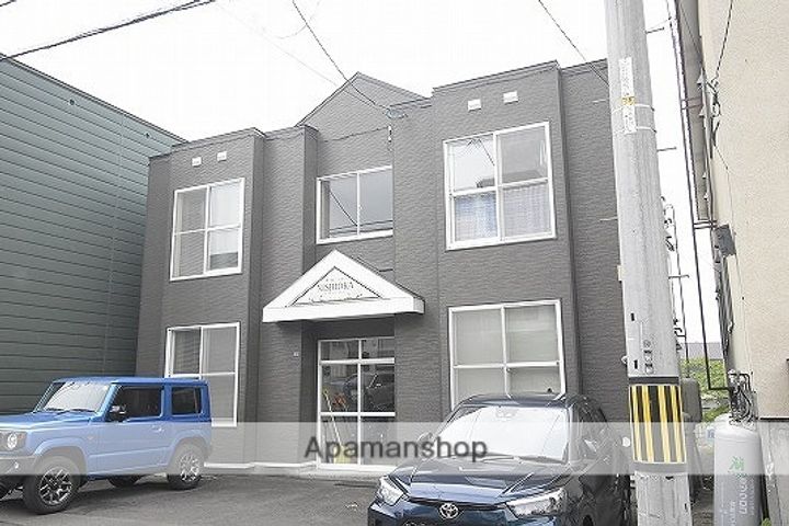 北海道札幌市豊平区西岡四条2丁目の賃貸アパートの外観