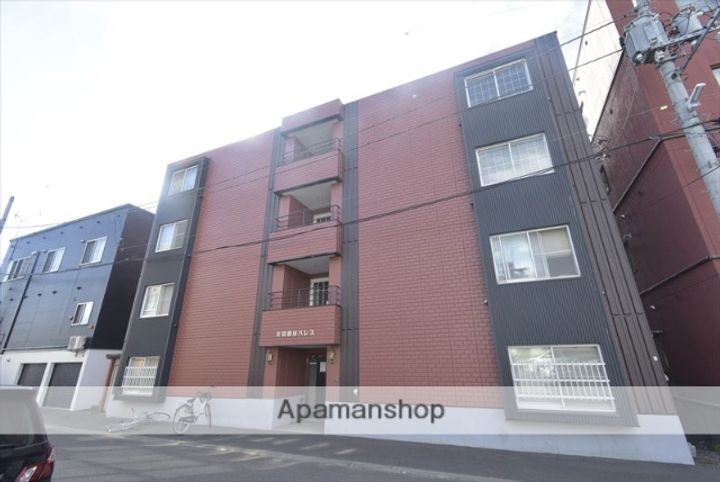 北海道札幌市豊平区美園三条5丁目の賃貸マンションの外観