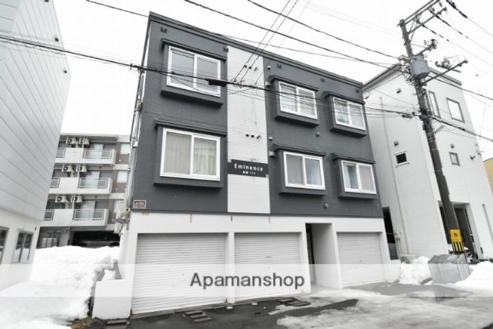 北海道札幌市豊平区美園十一条4丁目の賃貸アパートの外観