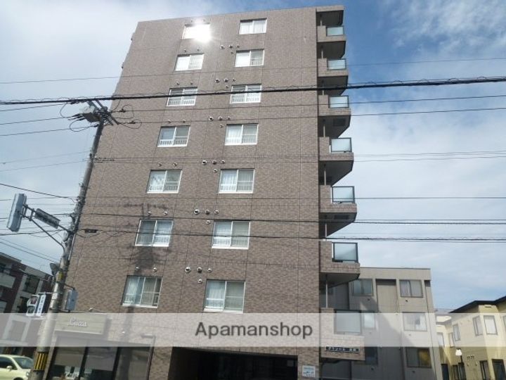 北海道札幌市豊平区美園四条6丁目の賃貸マンションの外観