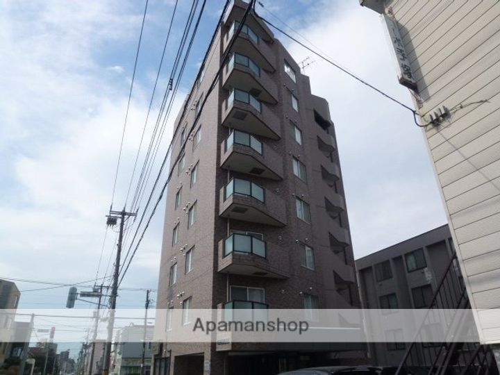 北海道札幌市豊平区美園四条6丁目の賃貸マンションの外観