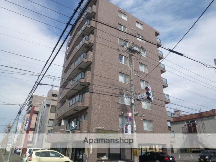 北海道札幌市豊平区美園四条6丁目の賃貸マンションの外観