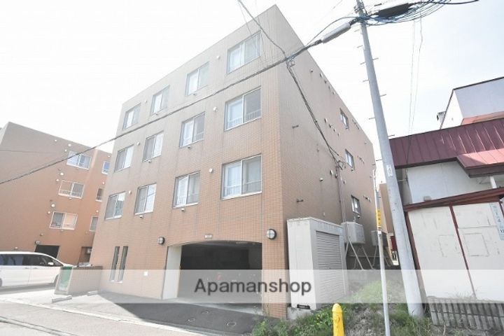北海道札幌市豊平区福住一条4丁目の賃貸マンションの外観
