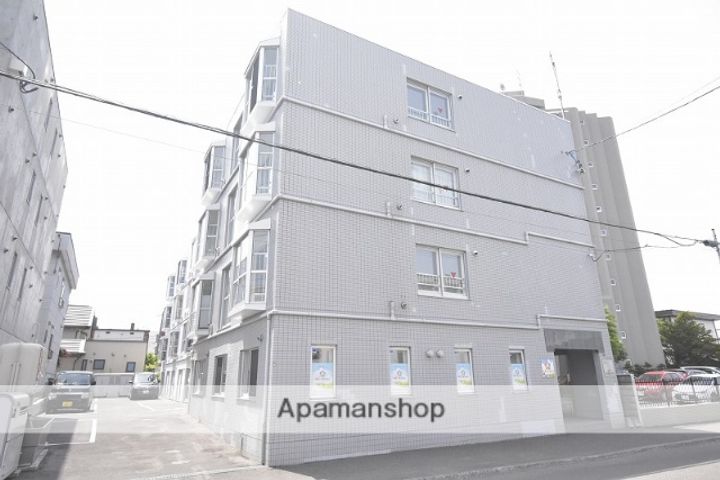 北海道札幌市豊平区美園五条2丁目の賃貸マンションの外観