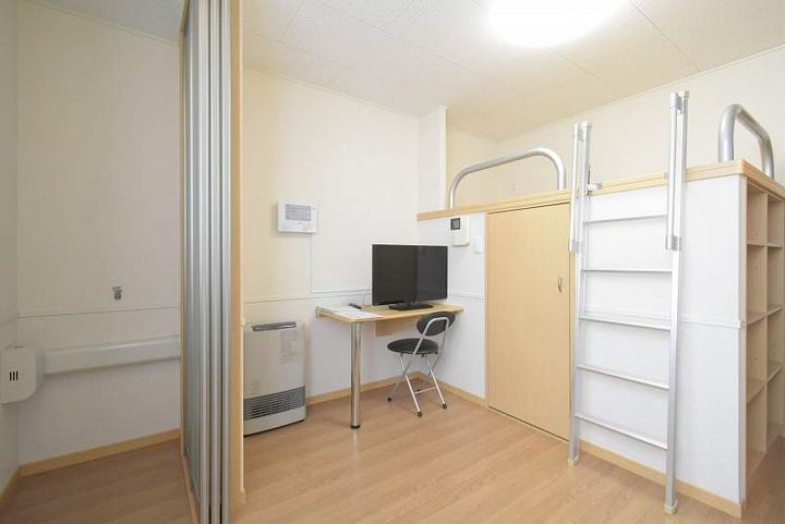 レオパレス大樹205の居間