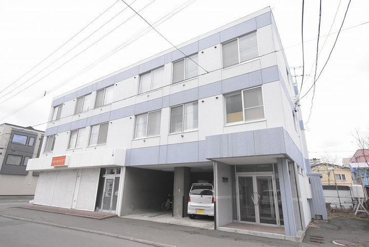 北海道札幌市豊平区美園二条4丁目の賃貸マンションの外観