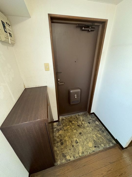 ジオン真栄203の玄関